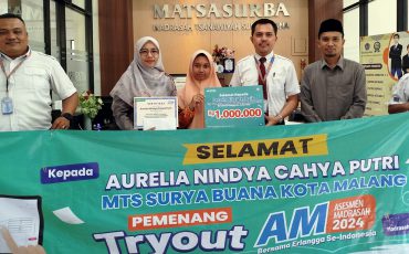 Bangga Siswa Matsasurba Raih Nilai Terbaik dalam Ajang Try Out Nasional